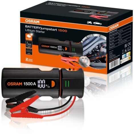 Osram Automotive Système de démarrage rapide BATTERYjumpstart 1500 OJS030 Y206233