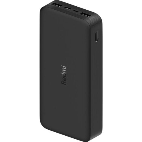 Xiaomi – Powerbank 20000 mAh – Charge rapide Power Delivery 18W – 2 ports USB-A – Protection surcharge et courts-circuits – Noir