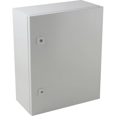 TRU COMPONENTS TC-S504020 Armoire de commande 400 x 500 x 200 Tôle d'acier gris clair 1 pc(s) A907933 (1/5)