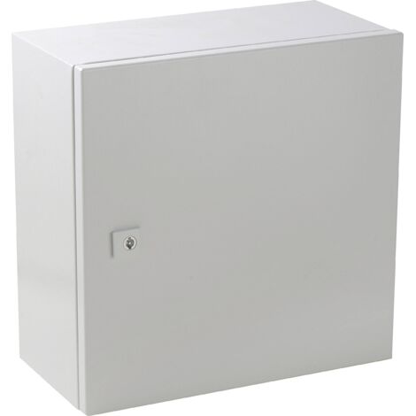 TRU COMPONENTS TC-S404020 Armoire de commande 400 x 400 x 200 Tôle d'acier gris clair 1 pc(s) (1/5)