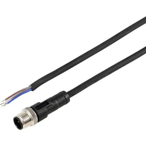 TRU COMPONENTS TC-12833180 Câble de raccordement M12 mâle, droit 10 m Nombre de pôles: 5 1 pc(s) (1/3)