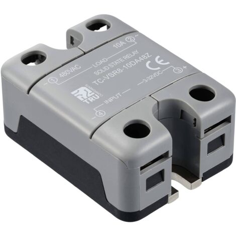 Relè A Stato Solido TRU COMPONENTS TC-12705360, 40A, 480V AC, Commutazione Zero Crossing, IP20, 1 Pezzo