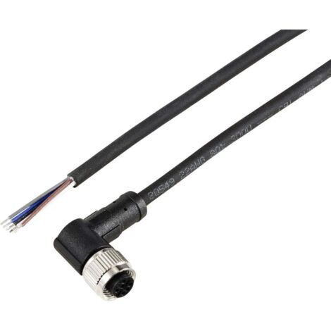 TRU COMPONENTS TC-12833160 Câble de raccordement M12 femelle, coudé 5 m Nombre de pôles: 5 1 pc(s) (1/3)