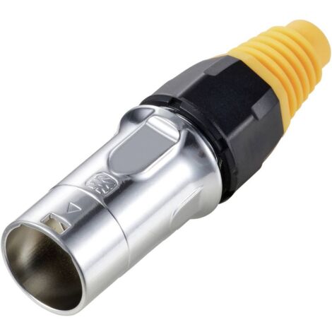 TRU COMPONENTS Connecteur mâle TC-12770424 Aide à l'insertion pour RJ45 jaune 1 pc(s) Q058783 (1/3)