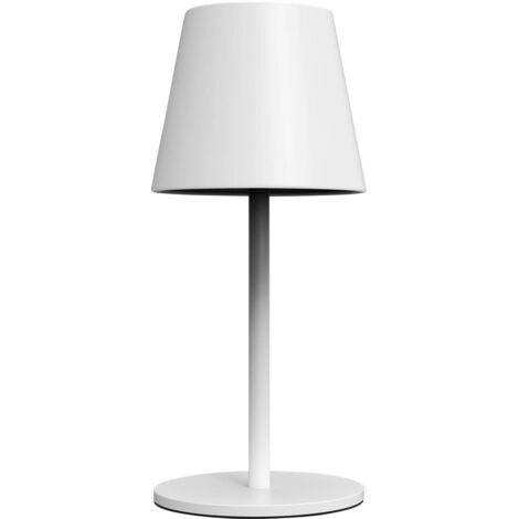 m-e modern-electronics LUNA-80 W 41434 Lampe de table sans fil LED LED intégrée 3 W blanc (1/5)