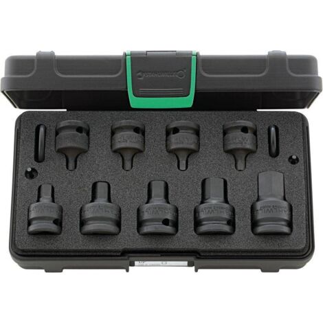 Stahlwille 54IMP/9 KN Jeu de clés à douille métrique 1/2 (12.5 mm) 13 pièces 96231501 (1/2)
