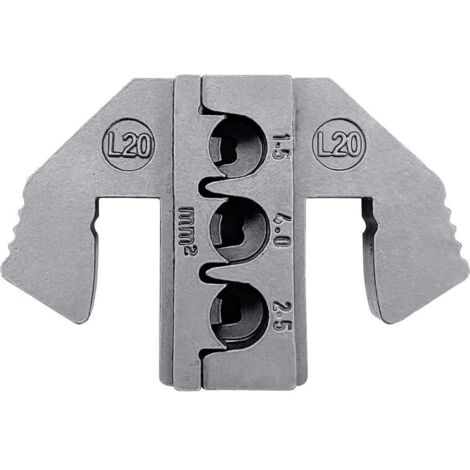 TOOLCRAFT TO-9625869 Matrice à sertir pour contact MCP 6.3/4.8K & SPT (SWS) 1.5 à 2.5 mm² adapté pour marque (pinces) T (1/2)