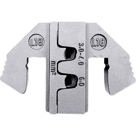 TOOLCRAFT TO-9625863 Matrice à sertir pour contact MCP 6.3/4.8K & SPT 3 à 6 mm² adapté pour marque (pinces) TOOLCRAFT (1/2)