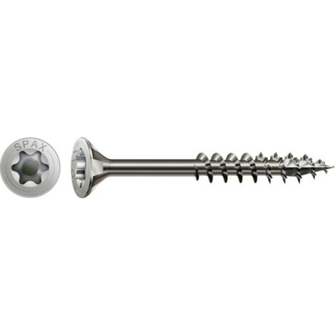 SPAX 0197000601403 Vis à bois 6 mm 140 mm T-STAR plus acier inoxydable A2 100 pc(s)