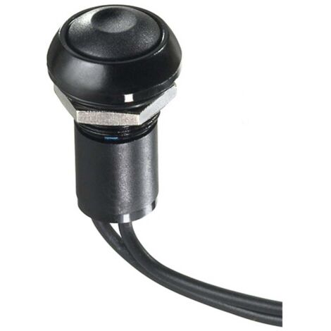 APEM IPR1FAD6 IP Series Interrupteur à pression 12 V/DC 4 A 1 x On/Off à accrochage (Ø x H) 12 mm x 20 mm IP67 1 pc(s) (1/2)