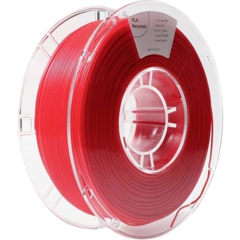 Maertz PMMA-1013-009 PMMA-1013-009 Filament PLA PLA recyclé 1.75 mm 1000 g rouge néon 1 pc(s) Y890933 (1/2)