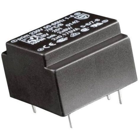 Hahn BV 201 0128 Transformateur pour circuits imprimés 1 x 230 V 1 x 6 V/AC 0.35 VA