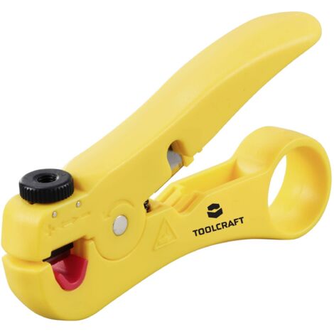 TOOLCRAFT TO-9627696 universel Dénudeur de câble adapté pour Câble de données UTP, Câble de données STP 3.5 à 9 mm (1/5)