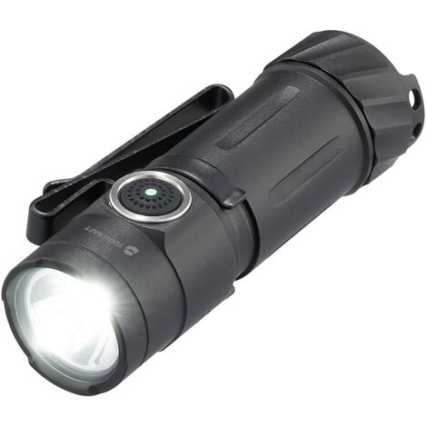 TOOLCRAFT TO-9664728 Mini lampe de poche réglable, avec clip ceinture, avec fonction d'éclairage d'urgence, avec suppor (1/5)