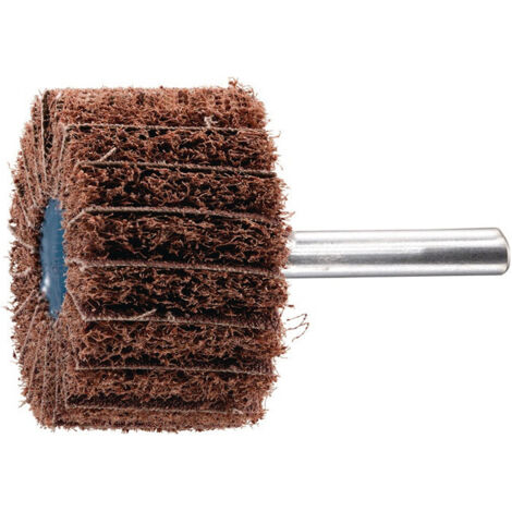 PFERD 44698513 Broche PFERD Polinox en feutre PNZ Ø 50x30mm Ø tige 6 mm A80 pour un ponçage fin et une finition Diamètr
