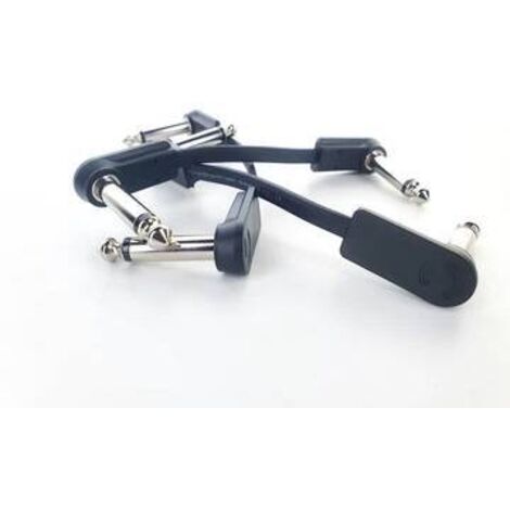 Câble de raccordement Cordial 14790 Jack audio [1x Jack mâle 6,3 mm (mono) - 1x Jack mâle 6,3 mm (mono)] 0.30 m noir gaine en PVC Y820483 (1/5)