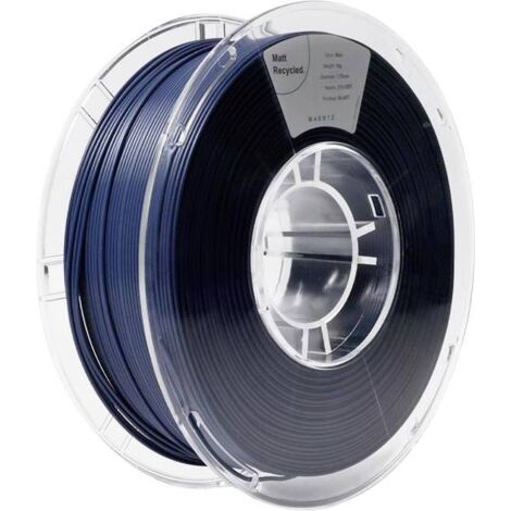 Maertz PMMA-1014-004 PMMA-1014-004 Filament PLA mat PLA recyclé, mat 1.75 mm 1000 g bleu 1 pc(s) (1/4)