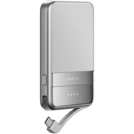 Ecoflow – Powerbank 5000 mAh – Chargeur USB-C® avec technologie Magsafe et Qi – Charge sans fil 15W – 3 ports USB-C – 3000 mA max (1/5)