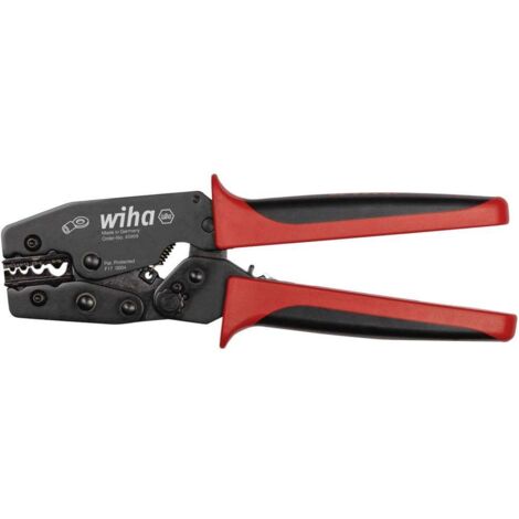 Wiha 45959 Pince à sertir pour cosses non-isolées 0.1 à 16 mm²