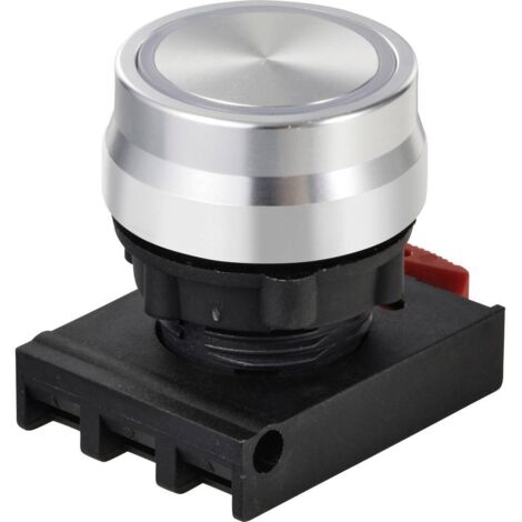TRU COMPONENTS TC-12835252 ONPOW26BK-ZE/W Elément frontal pour bouton-poussoir bouton 1 pc(s) (1/3)