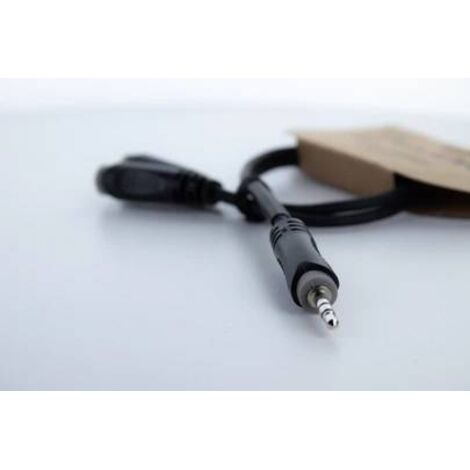 Adaptateur Y Cordial 14883 Jack audio [1x Jack mâle 3.5 mm - 2x Jack femelle 3.5 mm] 0.30 m noir gaine en PVC, câble ju (1/5)
