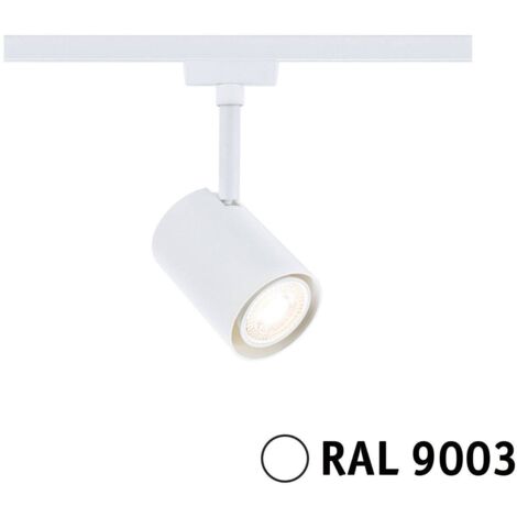 Paulmann Luxe Luminaire sur rail haute tension URail GU10 blanc signal A577033