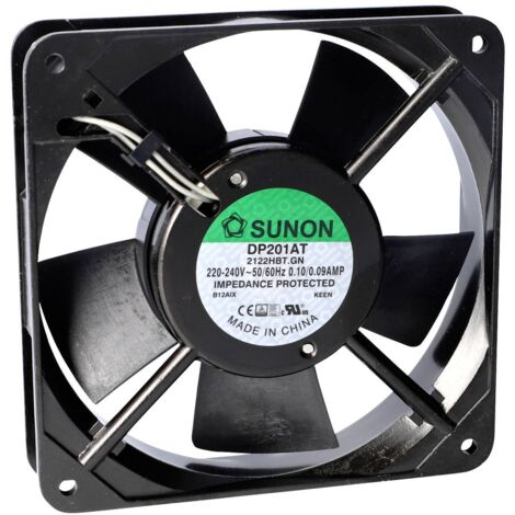Sunon DP201AT-2122HSL.GN Ventilateur axial 230 V/AC 108.71 m³/h (L x l x H) 25 x 120 x 120 mm R058352