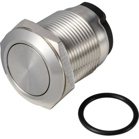 TRU COMPONENTS TC-13224188 ONPOW6319F-10Z/Q/S Bouton-poussoir 36 V DC/AC 2 A 1 x Off/(On) à accrochage IP65 1 pc(s) Y787143 (1/2)