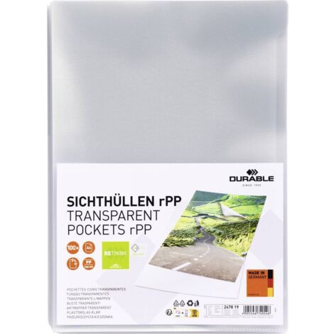 Répertpoires en plastique - DURABLE - A4 - Onglets imprimés - 15
