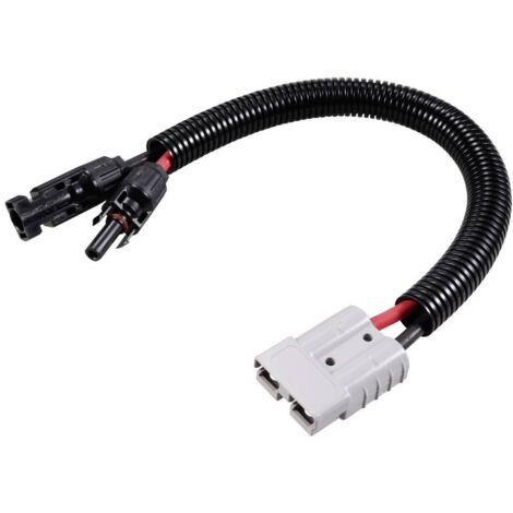Connecteur Starkstrom vers connecteur solaire type B TC-12195636 noir, rouge TRU COMPONENTS Contenu: 1 pc(s) V160703 (1/3)
