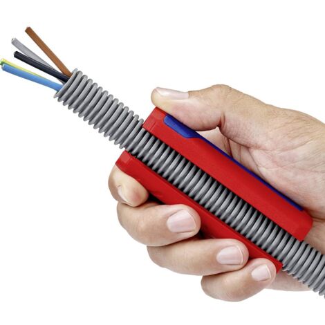 Coupe-tube ondulé TwistCut Knipex 90 22 01 SB