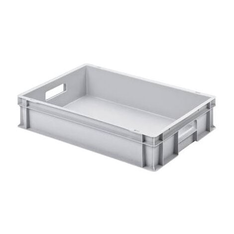 Alutec 75030 Bac en plastique fermé (l x H x P) 600 x 120 x 400 mm gris 1 pc(s)