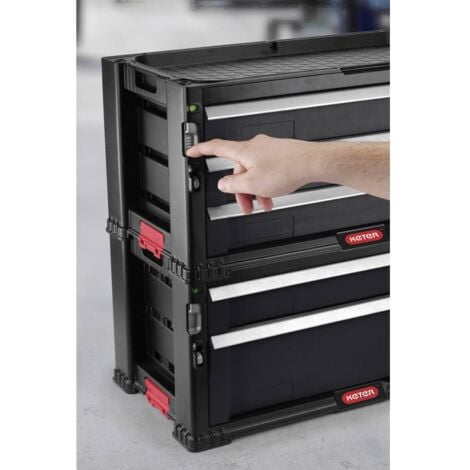 KETER 237007 Servante d'atelier Couleur: noir