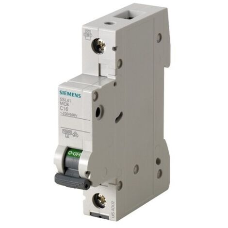 Siemens 5SL41026 5SL4102-6 Disjoncteur 1 pôle 2 A 230 V, 400 V W907351 (1/3)