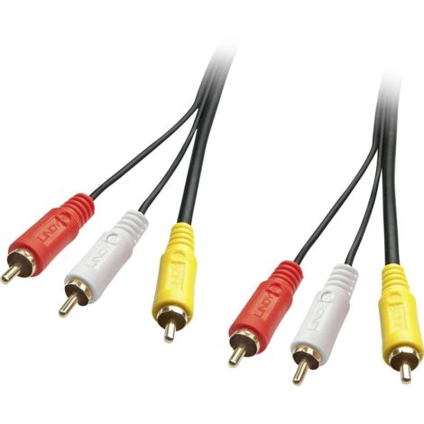 Câble rallonge audio Jack 3.5 mm Femelle vers Cinch Mâle (1,5 M) Goobay, Câbles Jack / RCA (Cinch)