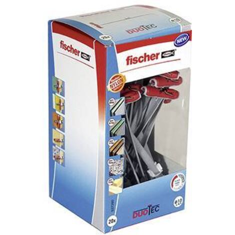 Fischer – Cheville à bascule 50 mm – 20 pièces – Pour béton armé et plaques de plâtre – Montage simple avec faible diamètre de perçage 10 mm (1/7)