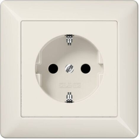 Jung simple Insert Prise 2P+T blanc crème AS1520KI 1 pc(s) Q267592 (1/2)