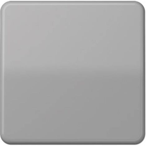 Jung simple Cache Interrupteur va-et-vient, Bouton-poussoir gris CD590GR 1 pc(s) (1/2)