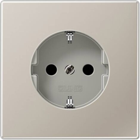 Jung simple Insert Prise 2P+T acier inoxydable ES1520KI 1 pc(s) (1/2)