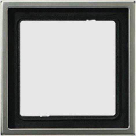 cadre - 1 poste - ls - aluminium - jung al2981 (1/2)