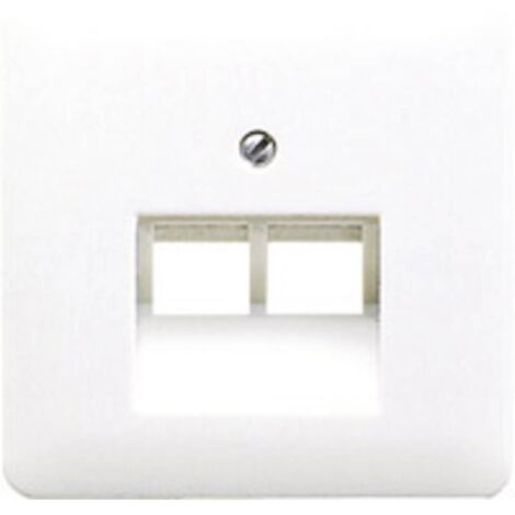 Jung x2 Cache Prise réseau blanc-alpin CD569-2UAWW 1 pc(s) (1/2)