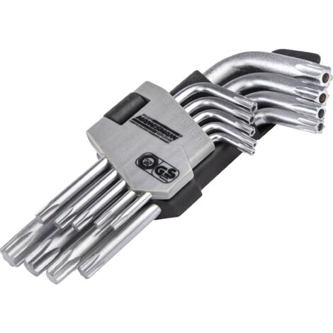 MANNESMANN M18170 LOT DE 18 CLÉ ALLEN TORX ET À BOUT ROND (1/4)