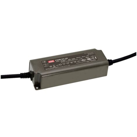 Mean Well PWM-60-12DA Pilote LED, bloc d'alimentation lED Alimentation LED Tension fixe/courant constant