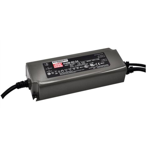Mean Well PWM-90-12DA Pilote LED, bloc d'alimentation lED Alimentation LED Tension fixe/courant constant