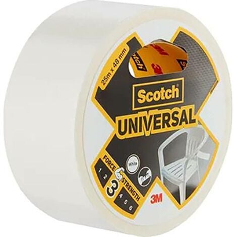 Adhésif Scotch Emballage Une Face Multiusage L.25 M X L.48 Mm, Transparent