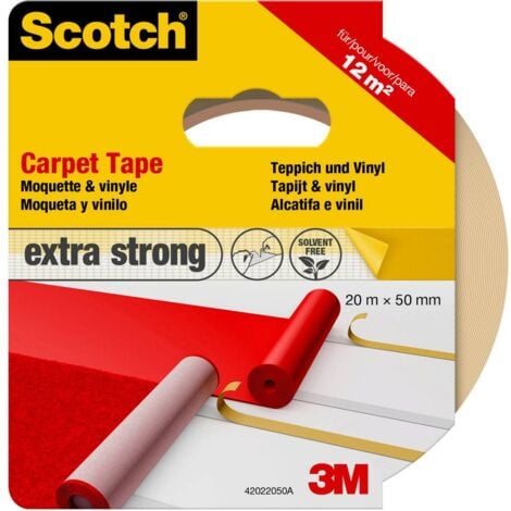 3M 42022050 Ruban adhésif pour tapis Scotch® blanc (L x l) 20 m x 50 mm 1 pc(s)