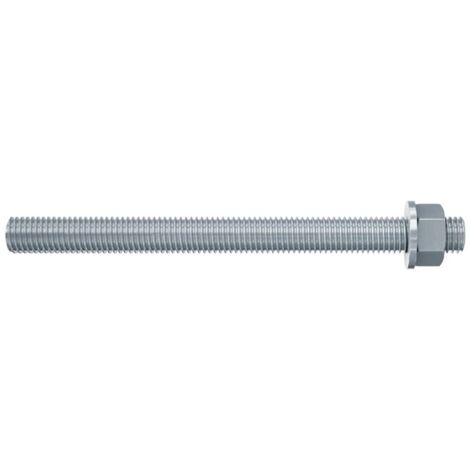 Tige filetée G M8 × 110 en acier zingué - Boîte de 10 - 90275 - Fischer