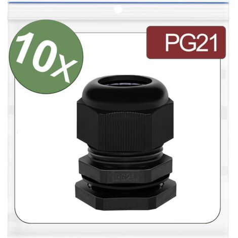 Quadrios 24CA384 Presse-étoupe PG21 Polyamide noir 10 pc(s) Y857343