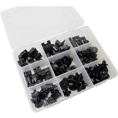 WKK Boîte d'assortiment de supports de câble 60264 108 parties (1/2)
