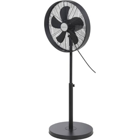 Sygonix Ventilateur sur pied 50 W (Ø x H) 445 mm x 1200 mm noir hauteur réglable (1/5)